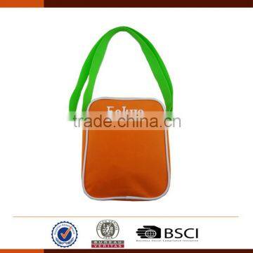 2015 Orange Cute 600D Tote Bag for Kids