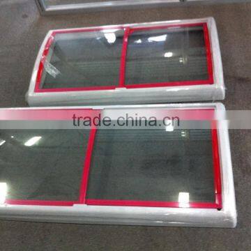 curve glass door freezer parts 1094*598mm 1294*598mm CKD freezer parts freezer glass door frame (freezer &refrigerator parts)