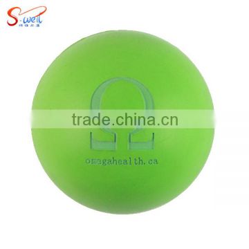 Lifetime Warranty Laser Engraved Rubber Lacrosse Massage Ball