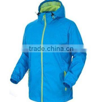 Outdoor new fashion! Unisex breathable rain coat