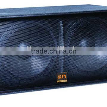 Double 18 inch Professional outdoor subwoofer speaker