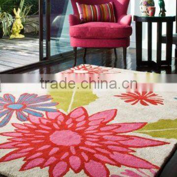 hand tufted