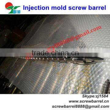 injection bimetallic screw and barrel for TPR shoes machine
