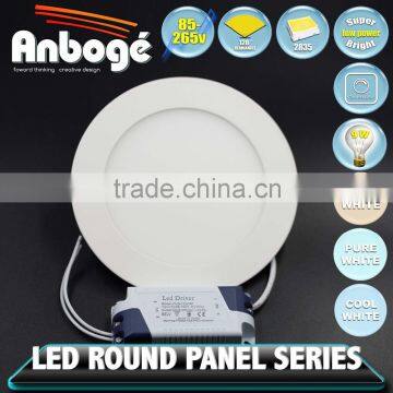 New 2015 CE&RoHS Round SMD LED Panel Light 9W