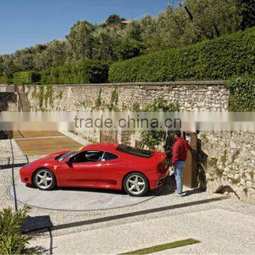 Car rotator platform turntable for home garage