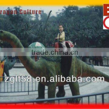 Amusement Park Rides Walking Dinosaurs