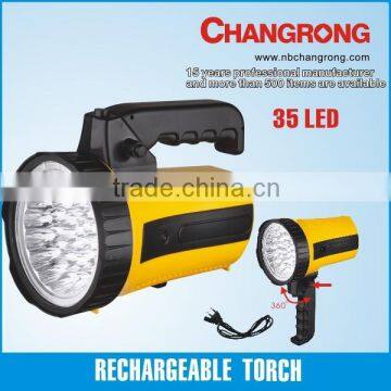 Rechargeable Outdoor Powerful Led Torch With Battery