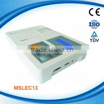 3, 6, 12 channel Interpretive ECG machine MSLEC13M, in stock!