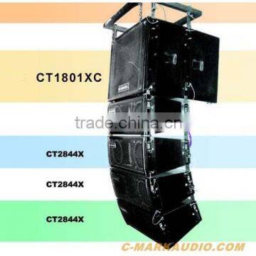 C-mark powered professional line array speaker CT2844A