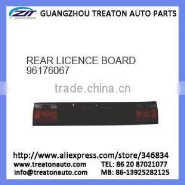 REAR LICENCE BOARD 96176067 FOR RACER 92 LEMANS