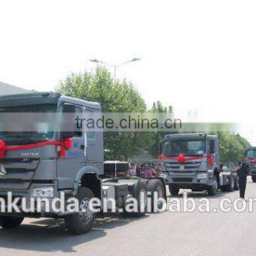 Euro2 Low Price 2016 New Sinotruk 336hp 371hp Howo 6x4 Tractor Truck for Sale photo-5