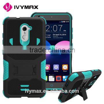 2016 trending hot products Heavy Duty Protective Cover Case Hybrid Defender with Stand for ZTE Z988 Grand X MAX 2                        
                                                Quality Choice