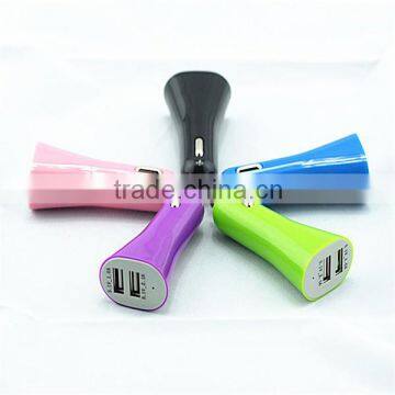 Newest 2-port USB 3100ma Car Charger for iphone 6 /samsung