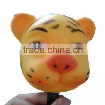 Popular Melancholy tiger desgin plastic cartoon Air Bicycle Bell