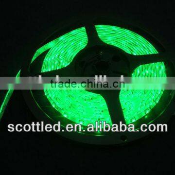 Green Color 3528 SMD 60leds/m IP65 Epoxy Resin 12C DC White PCB LED Strip Light photo-3