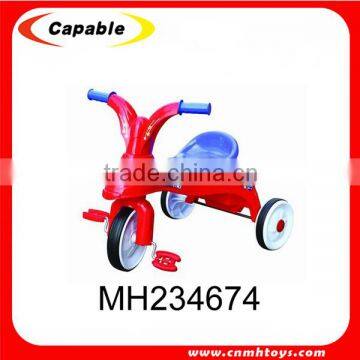 Red plastic kids Tricycle for sale