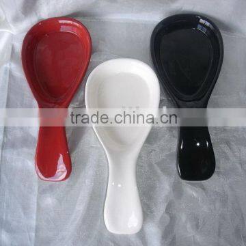 ceramic spoon holder, ceramic spoon