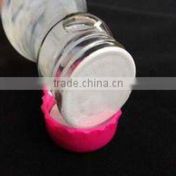 easy peelable heat induction seal film for glass plastic bottles