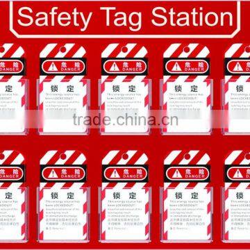 Cheap can be customized Safety lockout & tagout station