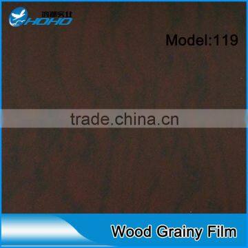 Self Adhesive Wood Grain Vinyl Film for Furniture Decoration,PVC Wood Grain Contact Paper photo-4