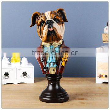 New style polyresin cute sensor bulldog