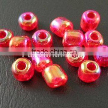 6/0 Glass Seed Beads, Red, 2014 newest seed beads in bulk(SDB4mm165)