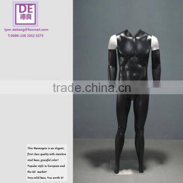 Brand new V neck-cut photography display invisible male Ghost mannequin