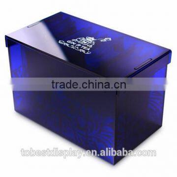 multi function colored acrylic box,plexiglass acrylic rectangle box,acrylic tea bag box