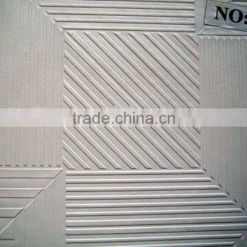 reinforced pvc gypsum ceiling tile 600mm