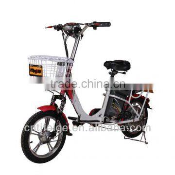 beautiful electric scooter 350W 48V 16" electric assist bike