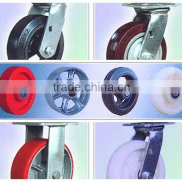 heavy duty 6" 8" scaffolding caster wheels(with or without brake)                        
                                                Quality Choice