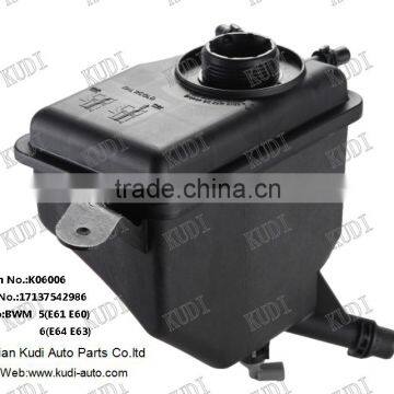 BMW5,6 engine coolant radiator coolant expansion tank OE 17137542986