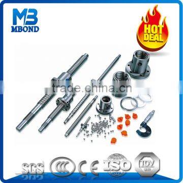 4010 Ball Screw Pair With Nominal Lead 10 Mm/screw Threaded Rod photo-2