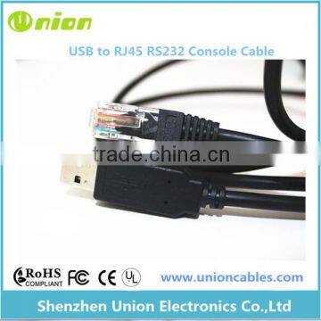 USB RJ45 Cisco Console Cable 1.8m FTDI support Windows 8, 7, Vista, MAC, Linux