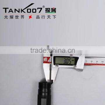 TANK007 Rechargeable Usb Torch Usb Police Flashlight Led Strong Light Flashlight