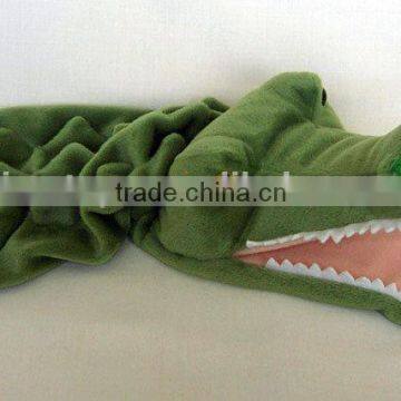 Plush Mouth Puppet with Alligator Shape 15" Long