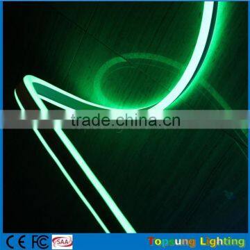 Top quality double side green led neon light for outdoor