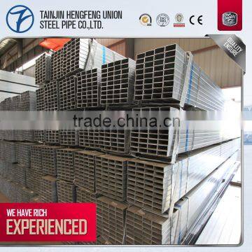 q195 pre galvanized square steel tube