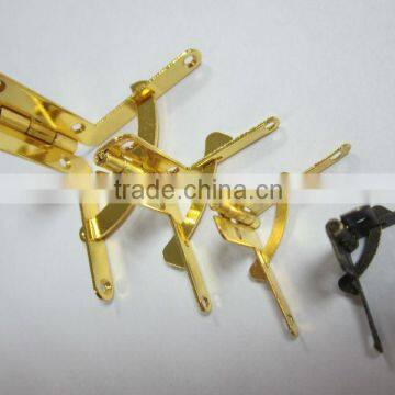 Various size Cheap Price Metal Box Concealed Hinge,Small Metal Gifts Box Spring Hinge,Jewelry Box Metal Concealed Hinge