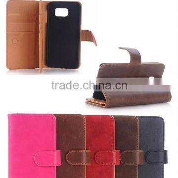 3 folio Retro Wallets cover for Samsung S6