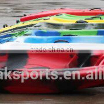 Double seats kayak canon plastic