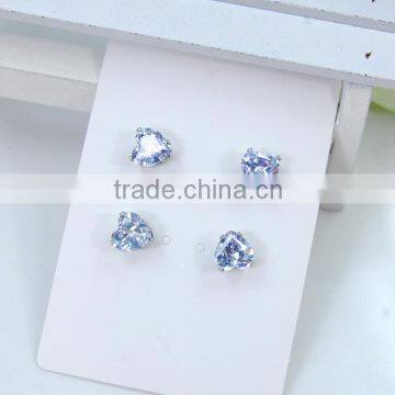 cubic zirconia stud earrings