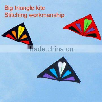 New style Petal Wangspan 2m Big Triangle Kite from weifang kite factory