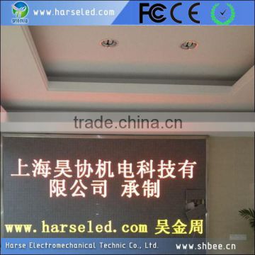 Top grade best sell p10 hanging indoor led display