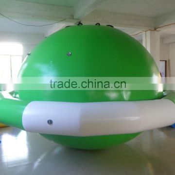 2015 hot commercial water inflatable round mattress games