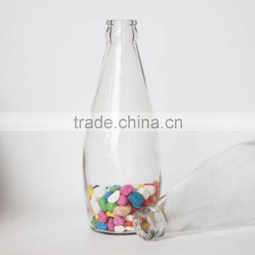 Factory Supply 300ml Glass Juice Bottle Beverage Glass Bottle With Crown Top Or Screw Cap