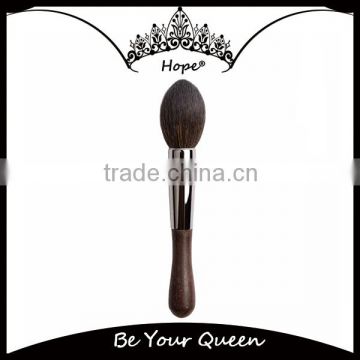 Ebony Handle Goat Hair Cosmetic Blush Brush Private Label