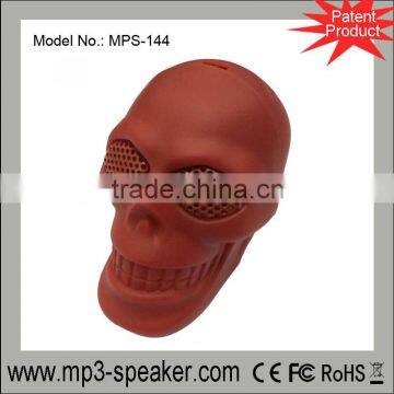 New USB Powered Creative Skull Style Mini Speaker