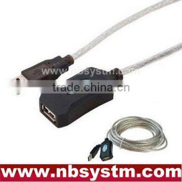 USB 2.0 Active Extension Repeater Cable Lead 5 meter