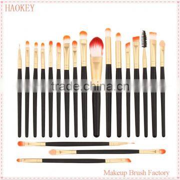 TOP Quality Professional 20 PCS Cosmetic Facial Make up Brush Kit Wool Makeup Brushes Tools Set photo-2